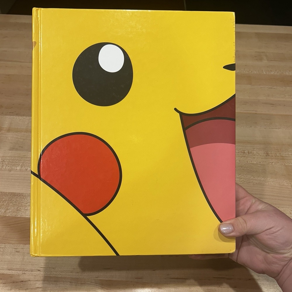 2008 Pokémon Visual Guide Hardcover Book, 10x12, 160 Pages.